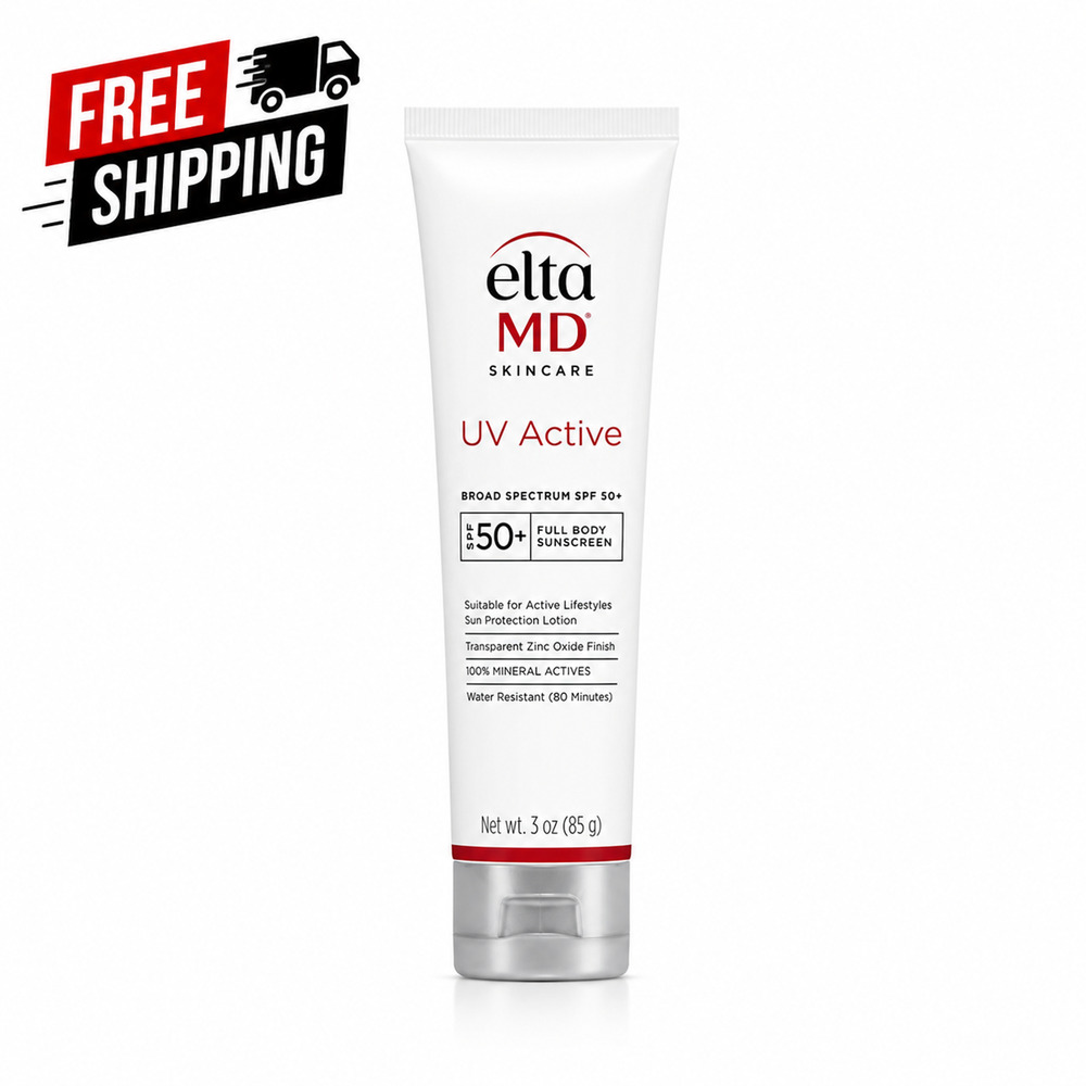 EltaMD UV Active Broad Spectrum SPF 50+ Mineral Sunscreen 3 oz